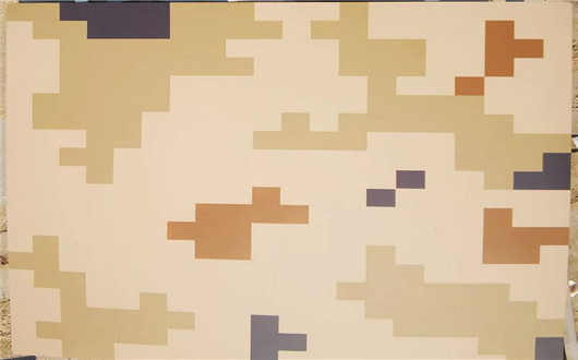 秦皇岛荒漠迷彩漆喷涂